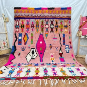 Custom Fabulous Boujad Rug, Authentic Moroccan Rug (91x244 cm)